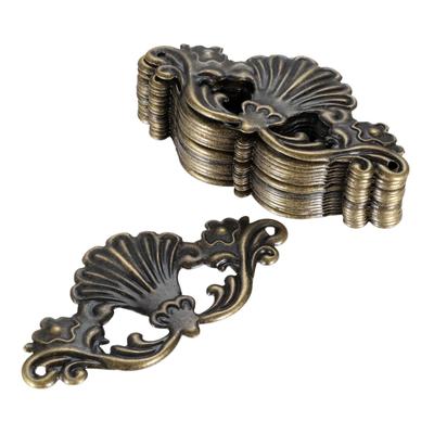 8 Stücke Antike Bronze Schmuck Holzkiste Dekorative Schutzklammern Album Verschönerung Sammelalbum Eckenschutz Schutzabdeckung