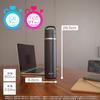 Tiger Thermos Water Bottle 600ml Vacuum Insulated Carbonated Bottle Stainless Steel Beer OK Handle Holder Included Portable Compact Black [Dishwasher