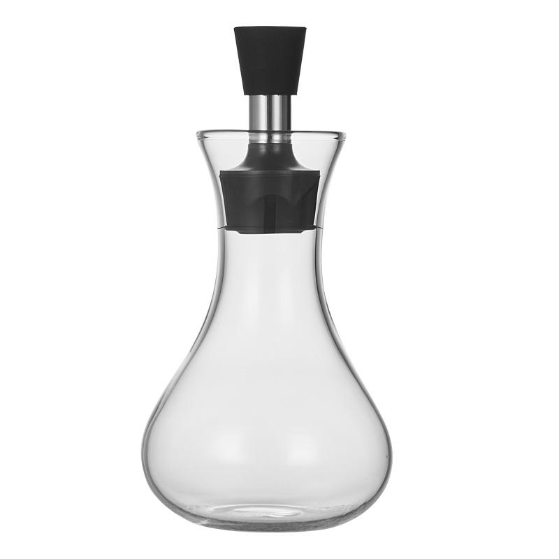 Lead-Free, Heat & Cold Resistant Borosilicate Glass Oil and Vinegar Pot for Kitchen Use