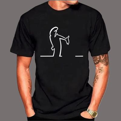 Summer T Shirts for Men Balum La Linea Funny Graphic Tshirt Cotton Comfortable Premium Camisetas