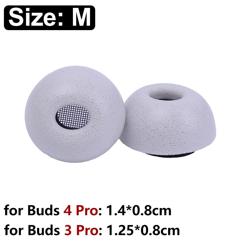 1/3Pairs Replacement Memory Foam Eartips For Galaxy Buds 4 Pro 3Pro Ear Tips Earbuds Cap Earpads for Samsung Galaxy Buds 3 4 Pro