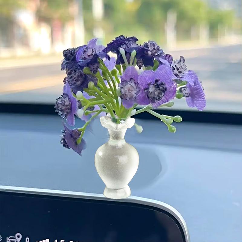 9pcs/set Miniature Vase Simulation Vase Small Ornament Accessories Mini Ornaments Antique 9 Styles