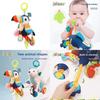 Jollybaby Baby Sensory Toy With Soft Cotton Material For Visual And Auditory Development