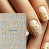 5D Daisy Nail Stickers For Japanese Style DIY Manicure Decoration