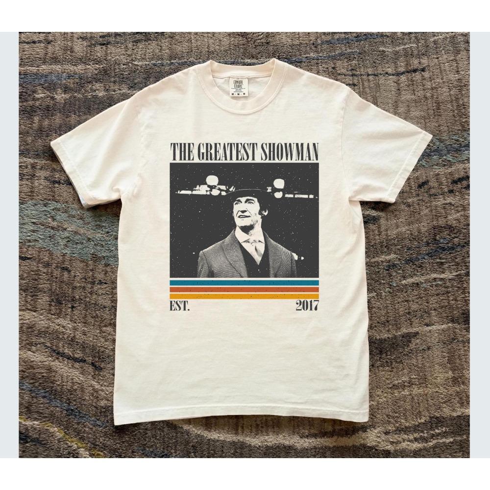 

King of Circus T-shirt Retro Movie Theme T-shirt Printed Pattern T-shirt Gift for Fans Men s and Women s T-shirt 3XL