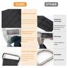 Adjustable Tree Swing Straps Hanging Straps Heavy Duty Polyester Nylon Tree Strap Outdoor Hammock Swing Rope Tree Swing Hanging Kit