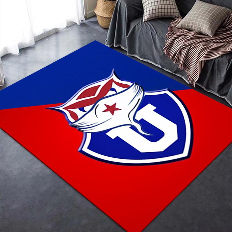 Universidad de Chile Carpet Rug for Living Room Bedroom Home Sofa Decoration,Kids play Non-slip Floor Mat