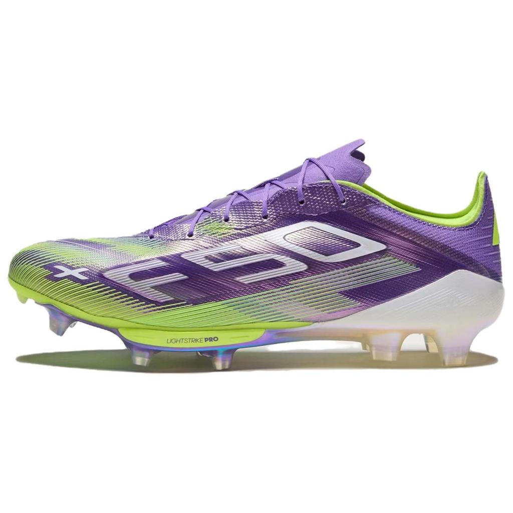 Adidas Adizero F50+ FG Radiant Blaze Pack Unisex Sneakers Purple Purple-Rush Cloud-White JS3211