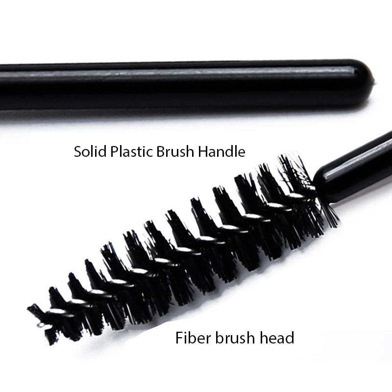 500/1000PCS Eyelashes Brushes Set Wholesaler Lash Mascara Brush For Lashes Extension Eyebrow Wands Applicator Makeup Tools