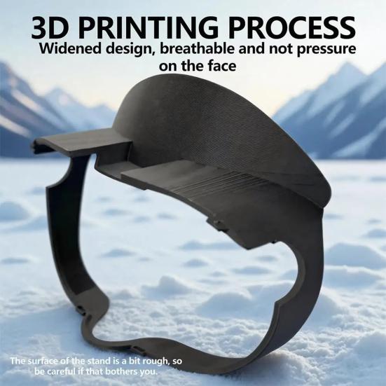 VR Headset Face Pad for Meta Quest 3 Faux Leather Breathable Virtual Reality Glasses Face Cushion Cover Replacement Parts Accessories