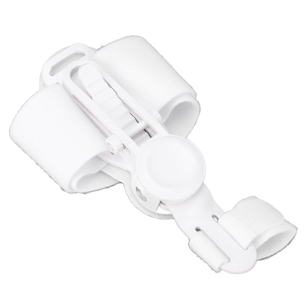 Verstellbare Ballenschiene Orthopädischer Zehenspreizer Zehenausrichtungskorrektor zur Ballenentlastung Weiß Si