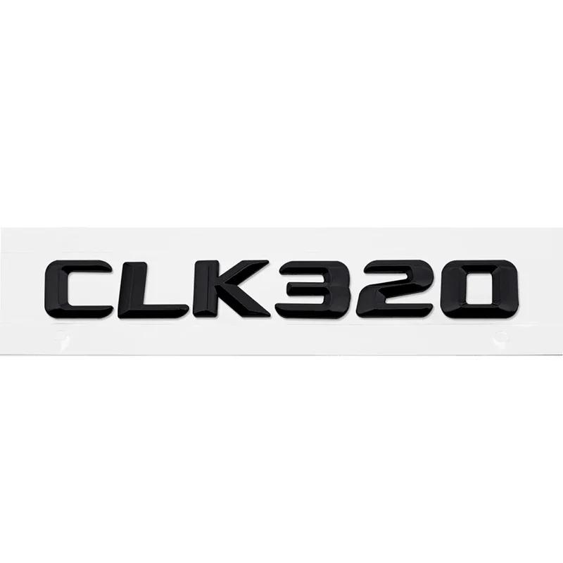 3D Letters Car Rear Trunk Emblem Sticker for Mercedes Benz CLK55 CLK63 CLK200 CLK230 CLK240 CLK280 CLK320 CLK Class Tail Badge