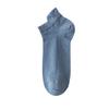 Men's Low Cut Ankle Socks Breathable Mesh Fabric Odor Resistant Moisture Wicking Non Slip Massage Sole Ear Loop Design