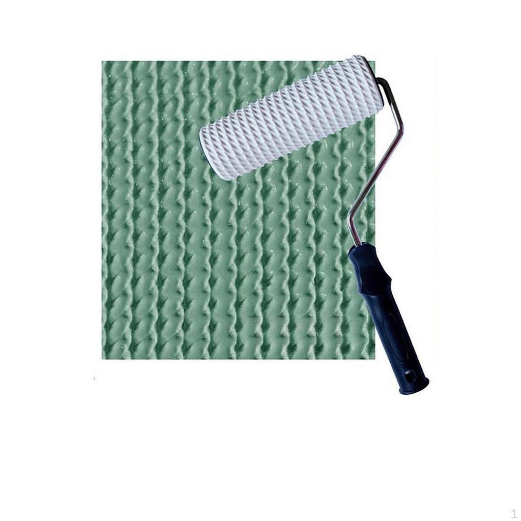 Gemusterten Farbroller Dekorative Praktische mit Griff Kreative Gummi Kunst Werkzeug für