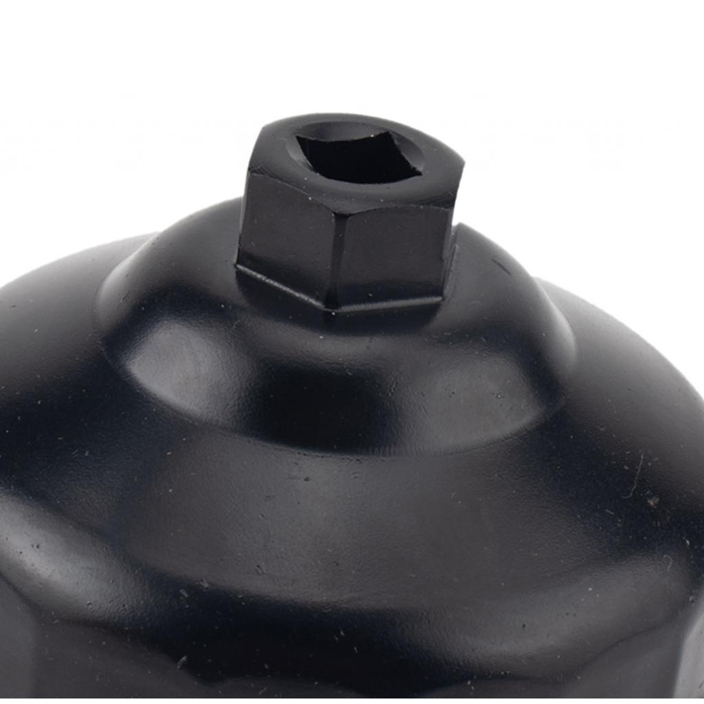 Car 86mm 16 Flutes Oil Filter Wrench Socket Oil Filter Housing Cap Removal Tool for Volvo C70 S40 S80 V40 S60 S70