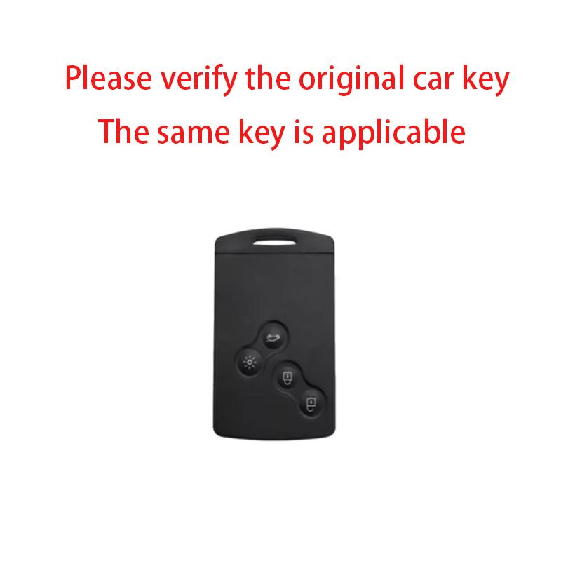 Metallbilnyckelhölje för Renault Kaptur Captur Logan Laguna Zoe Koleos Danilo Nema Fluence Megane 2 3 Clio Scenic Duster