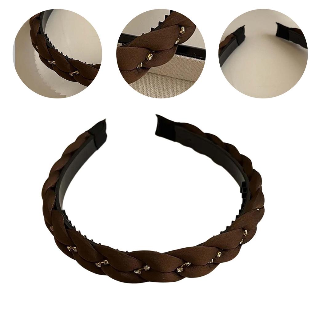 Studded Rhinestones Princess Headwear Party Costume Sexy Rhinestones Headbands Animation Hair Hoop for Masquerades Bride