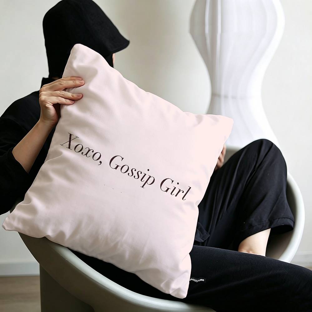 Classic TV Series Gossip Girls pillow cover sofa cushion cover home room decoration children gift