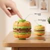 New Viral Burger Gyro Fidget Spinner Cube Ball Decompression Toy Stress Relief Sensory Toy For Kids