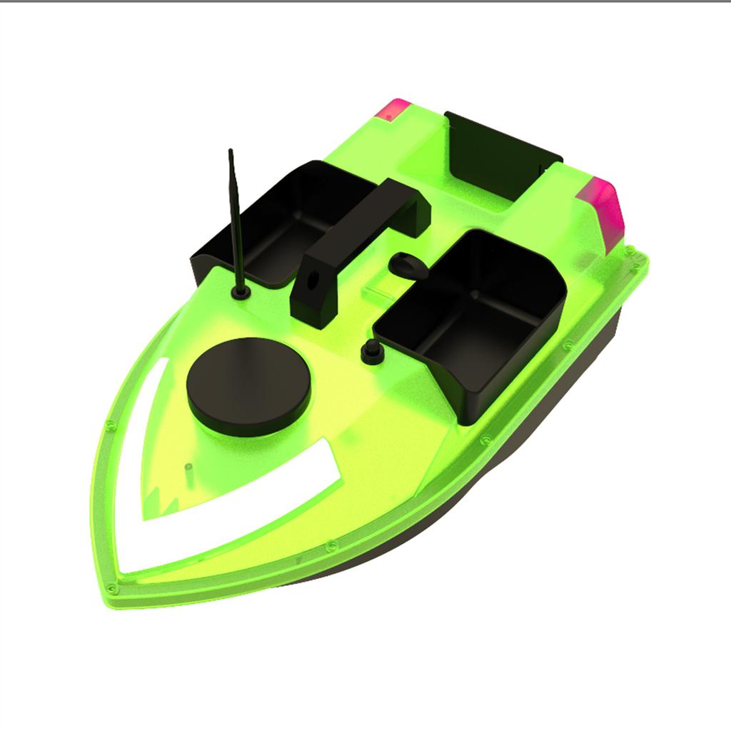 GPS Angelköderboot mit 7 Farben LED-Licht Fernbedienung 500M Reichweite 5200mah