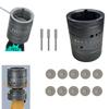 Electrode Sharpener Grinder Head TIG Welding Tool Holes Grinding Wheels 40mm Grinding Disc W/rod