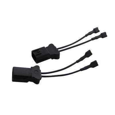 2Pcs Car Horn Speaker Wiring Adapter Harness Wire Plug For Hyundai Foton JAC KIA