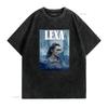 Cool Sci Fi The  TV Series Lexa Character Print Casual T Shirt vintage Washed Comfortable Unisex Slightly streetwear