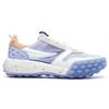 FILA Gara Fabric Two-Layer Cowhide Comfortable Low-Top Casual Shoes Women sneaker White Purple F12W223105FSB