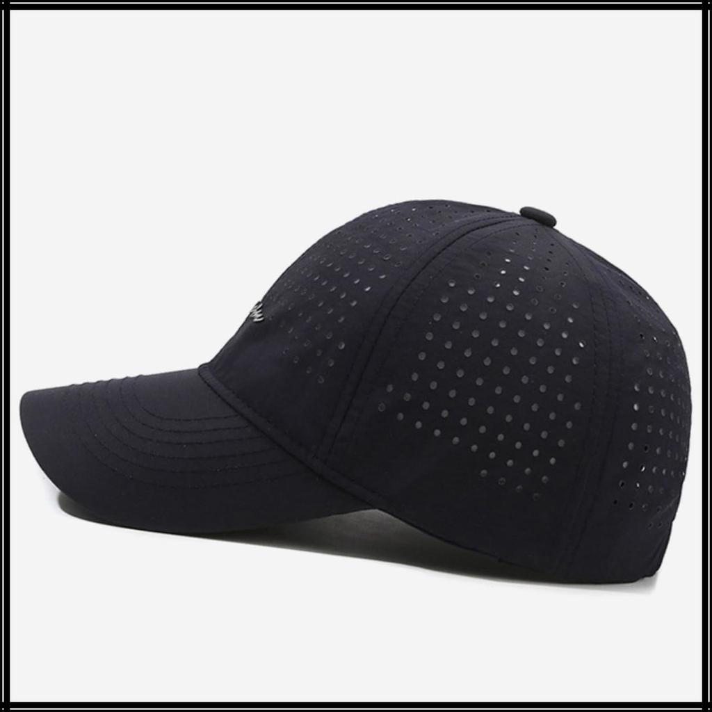 Mesh Hat Cap Running Casual Outdoor Men Women CZA211 [White Fang] (Khaki)