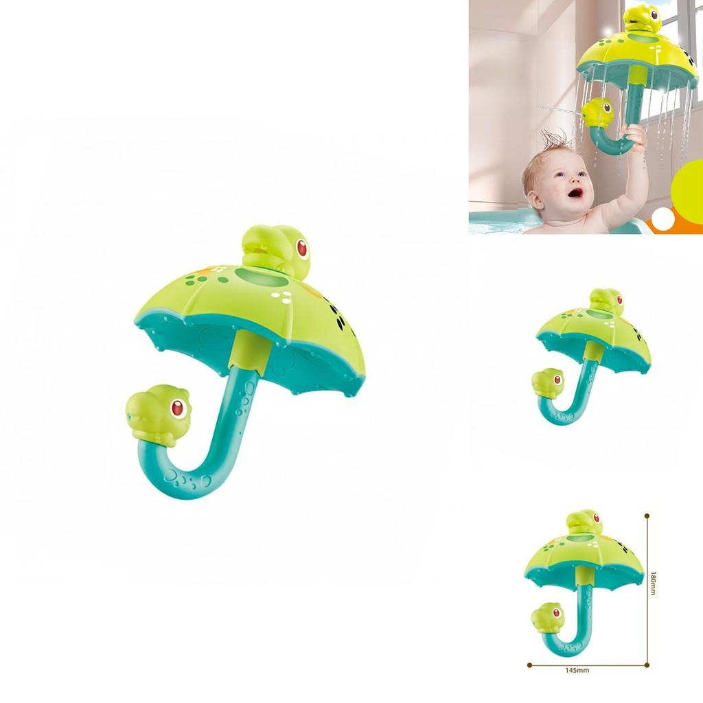 Dinosaur Shower Head Bath Toy With Rotating Water Spray For Kids Playtime