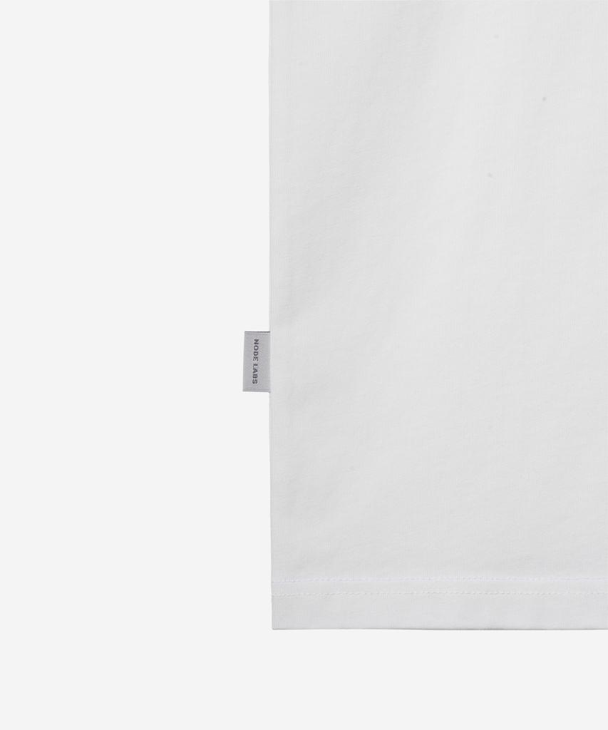 NODE LABS Dev:11 Electronic Graphic Short Sleeve T-Shirt_White