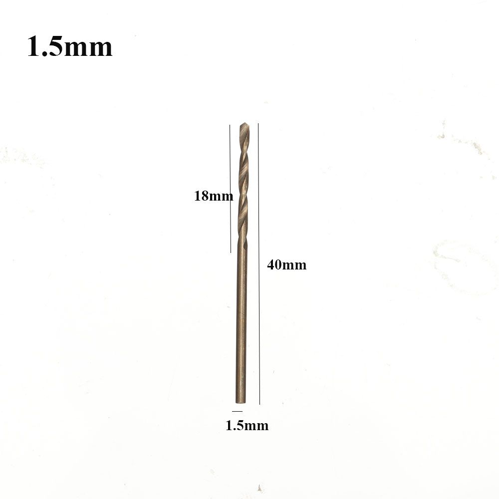 

Cobalt Power Tool Accessories Wood Cutter Twist Drill Bit Metal Drilling Hole Metal Drill Bit 1.5mm