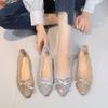 Women's Pointed-toe Shoes, Low-cut Shoes, Size-large Shoes, Single Shoes