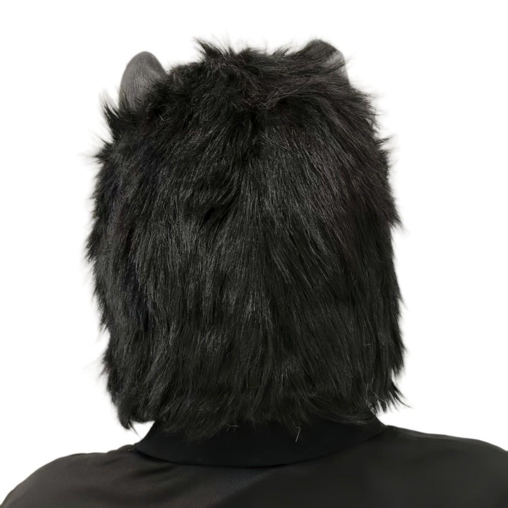 Plush Husky Head Mask With Funny Animal Costume For Halloween And Party Events