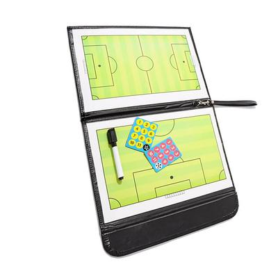 Fußball Coaching Klemmbrett Anti-Verformung Hohe Festigkeit Tragbar Fußball Coaching Board Doppelseitig Magnetisch für Anleitung