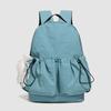 Schoolbag Korean version niche nylon backpack travel outdoor backpack simple, lightweight and versatile large-capacity student schoolbag spot