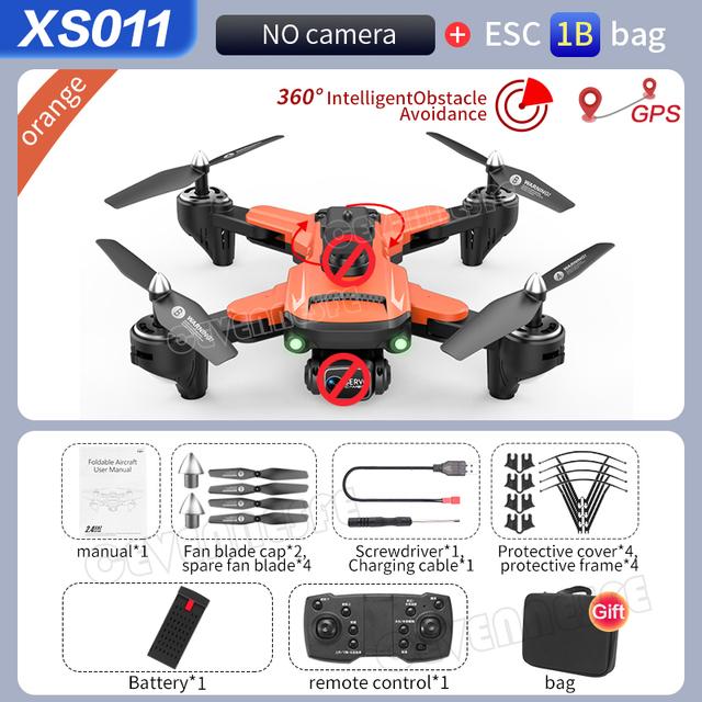 XS011 GPS Drone 4k Profesional HD Camera with Obstacle Avoidance Brushless Foldable Quadcopter Remote Helicopter Toys