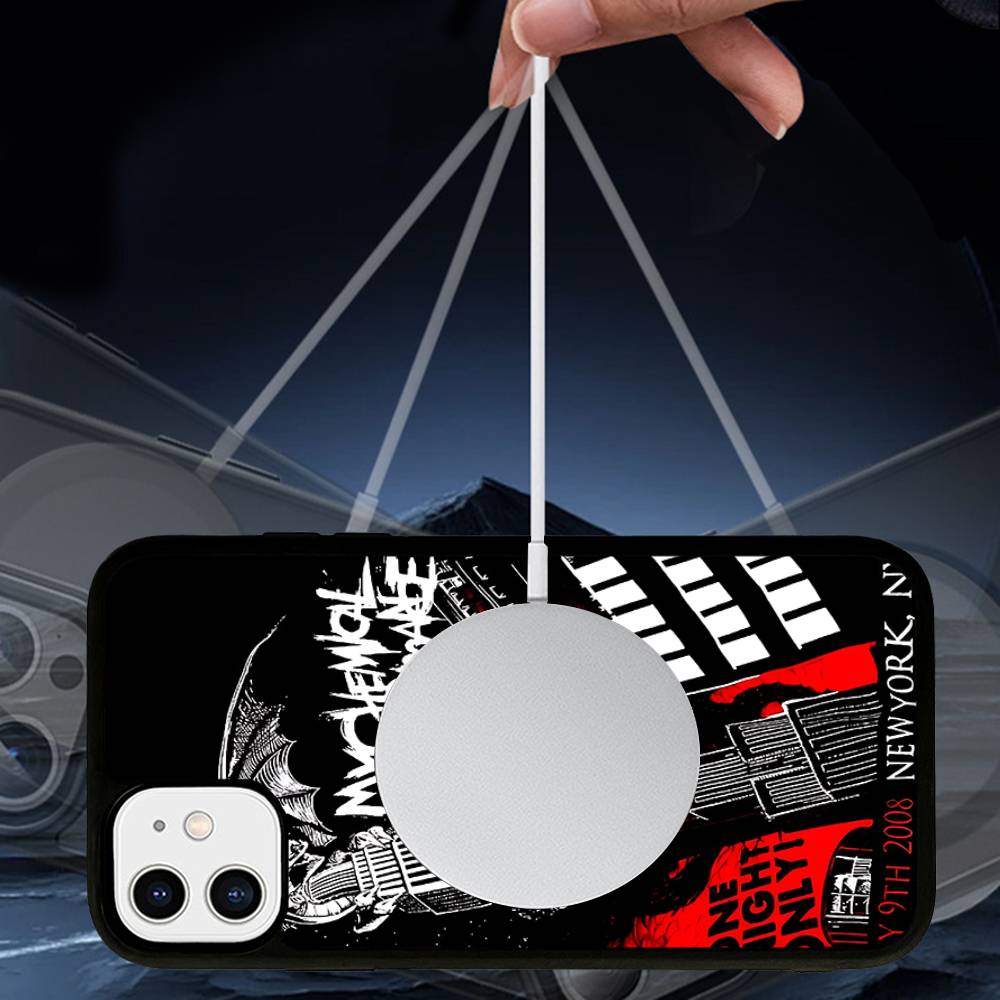

My Chemical Romance Phone Case Magnetic Case For IPhone 16 14 13 12 11 15 Pro Max Plus For Magsafe Wireless Charge Cover iPhone 17pro max