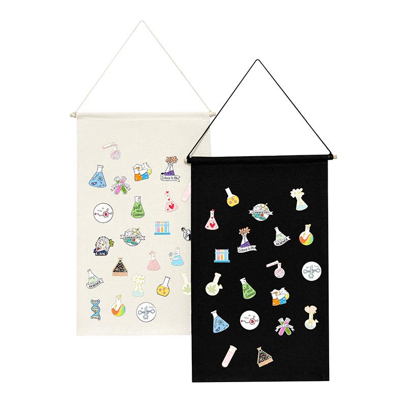 Nordic Brooch & Medal Display Cloth – Large Hanging Storage Board