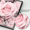 Pink Rose Paris Tower Posters and Prints Vintage Car Macaron Cake Wall Art Canvas Painting Wall Pictures for Living Room Decor