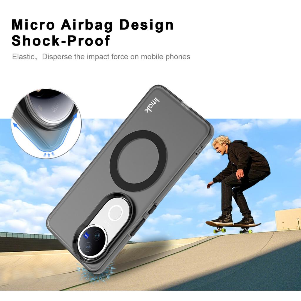 IMAK For vivo V50 5G/V50e 5G Case Compatible with MagSafe PC+TPU Protective Phone Back Cover