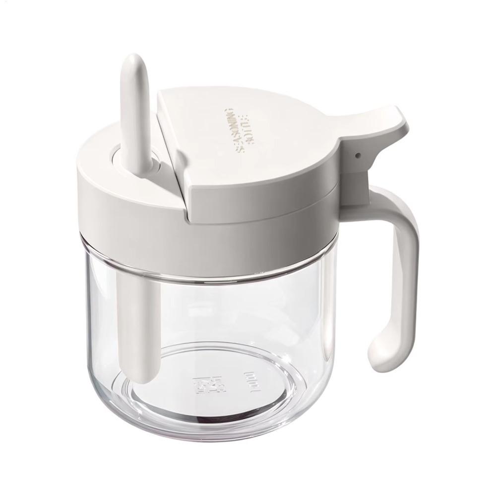 Leakproof Seasoning Containers Moisture-proof Salt Storage Box Clear Seasoning Jar  Pantry Cabinet