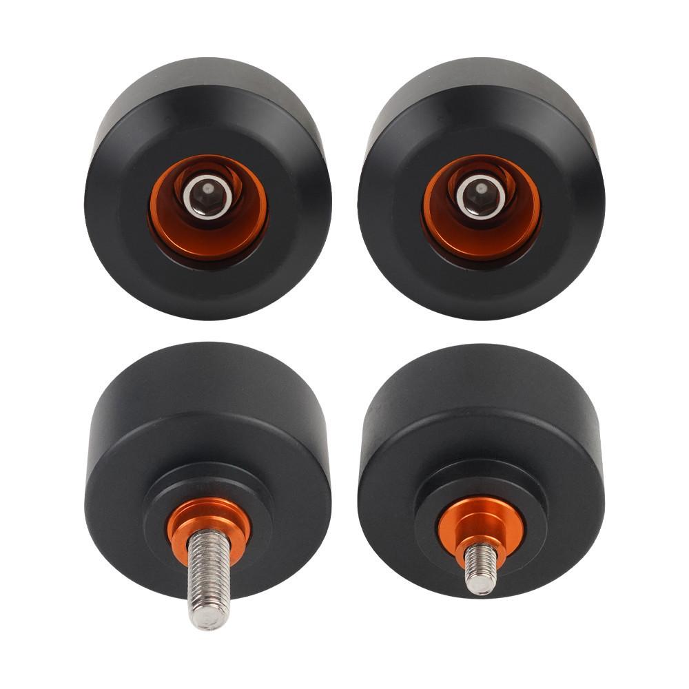 4Pcs Motorcycle Front&Rear Fork Wheels Frame Slider Crash Protector For KTM Duke RC 125 200 390