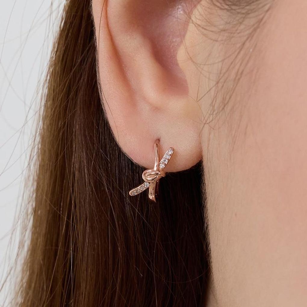 [LsSHOP] 14K Tiny Note Earrings (Gold Plated)_LJ5217BRE
