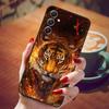 For Samsung Galaxy A55 5G Case Black TPU Silicone Beautiful Pattern Phone Cases for Galaxy A55 Shockproof Soft Cover A 55 6.6''