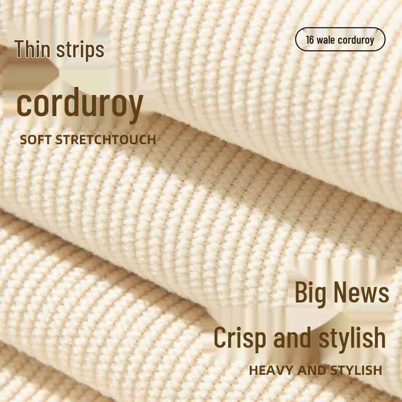 MINISO Men's Heavyweight Corduroy Long Sleeve Shirt
