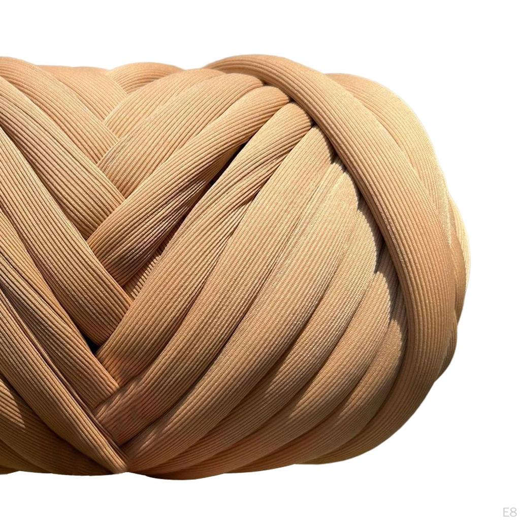 1000 G Filato Grosso, Diametro Bobina Jumbo 2,5 Cm, Lunghezza 80 M, Lavabile, Lavorato a Mano, Voluminoso