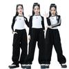 Girls' Jazz and Hip Hop Dance Performance Outfit for Autumn