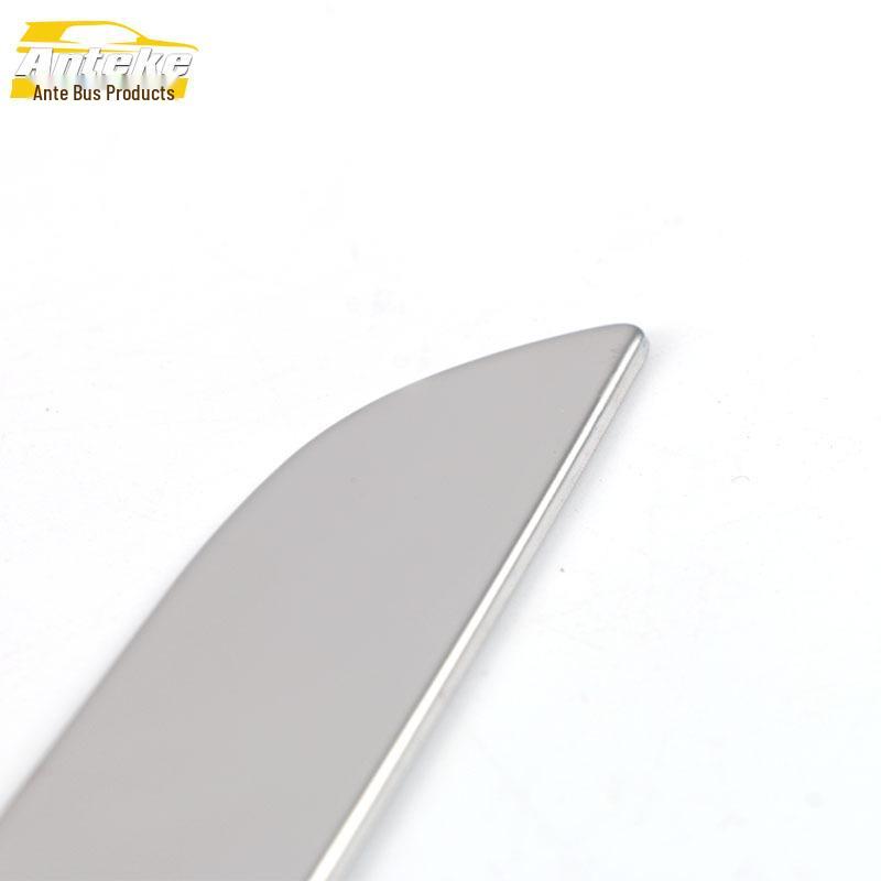 Suitable Brake Light Strip for 21 A3L: Stainless Steel Rear Windshield Anti-Tail Warning Decorative.