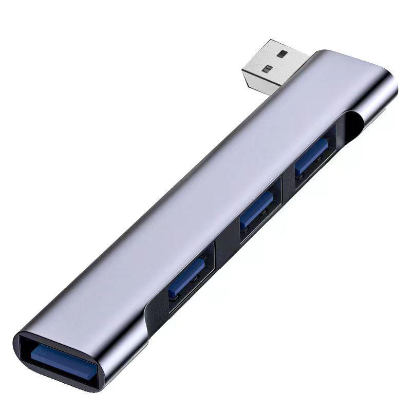 4-in-1 USB-C Hub Docking Station with USB3.0 and 60W PD Power Supply